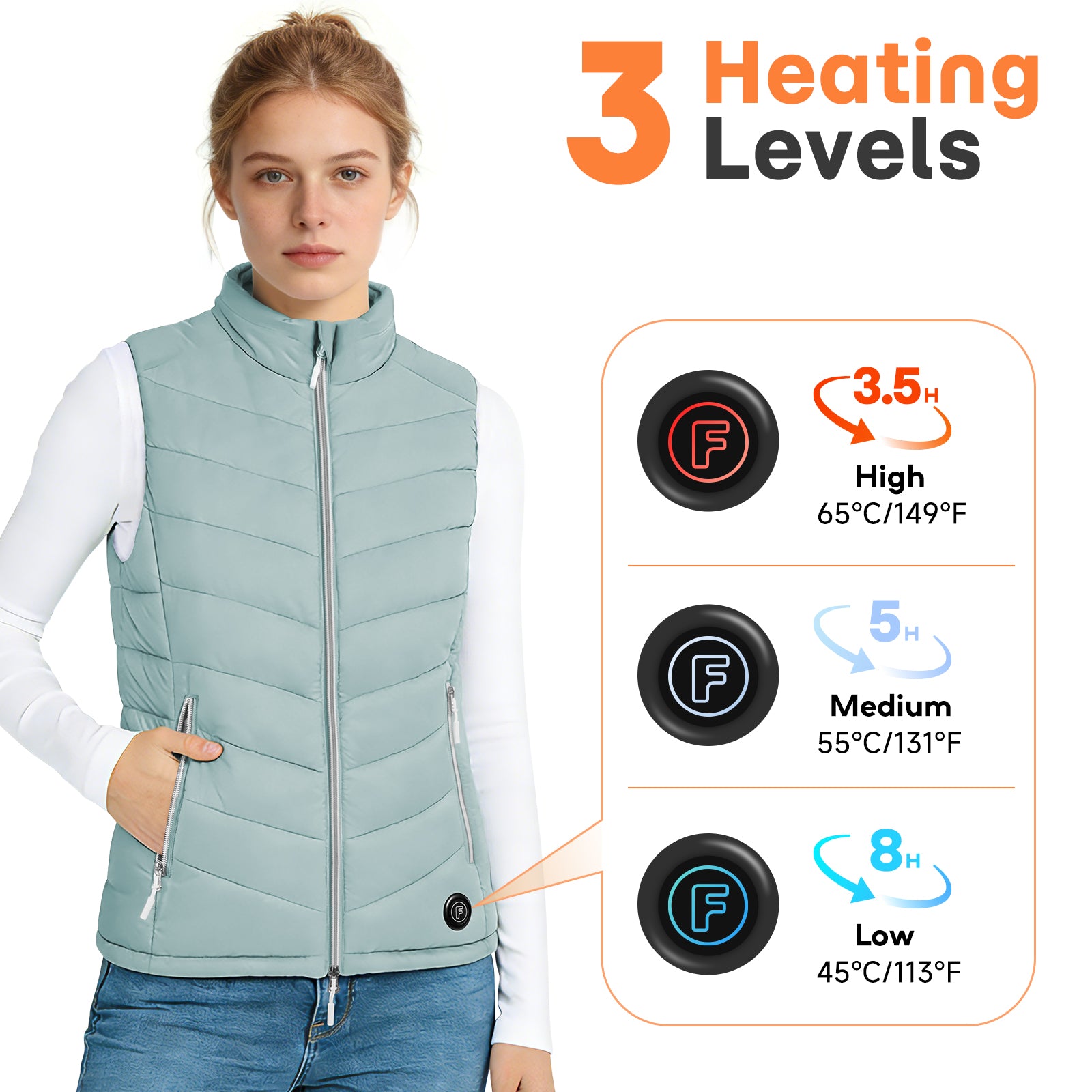 Findway Women Heated Vest