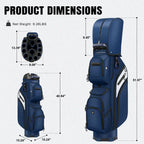 Findway 15‑Way Dividers Golf Cart Bag
