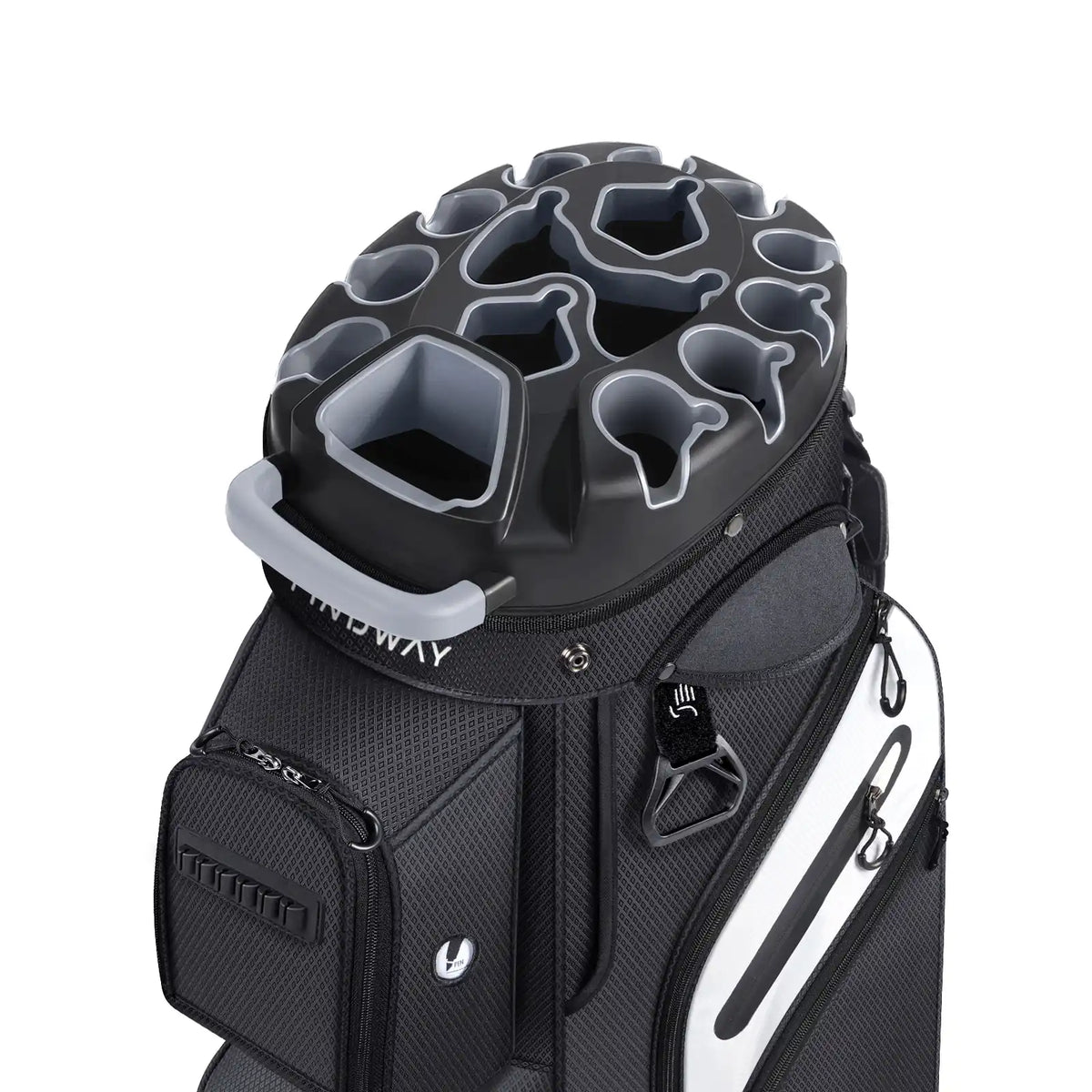 Findway 15‑Way Dividers Golf Cart Bag