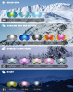 Findway Ski Snowboard Goggles