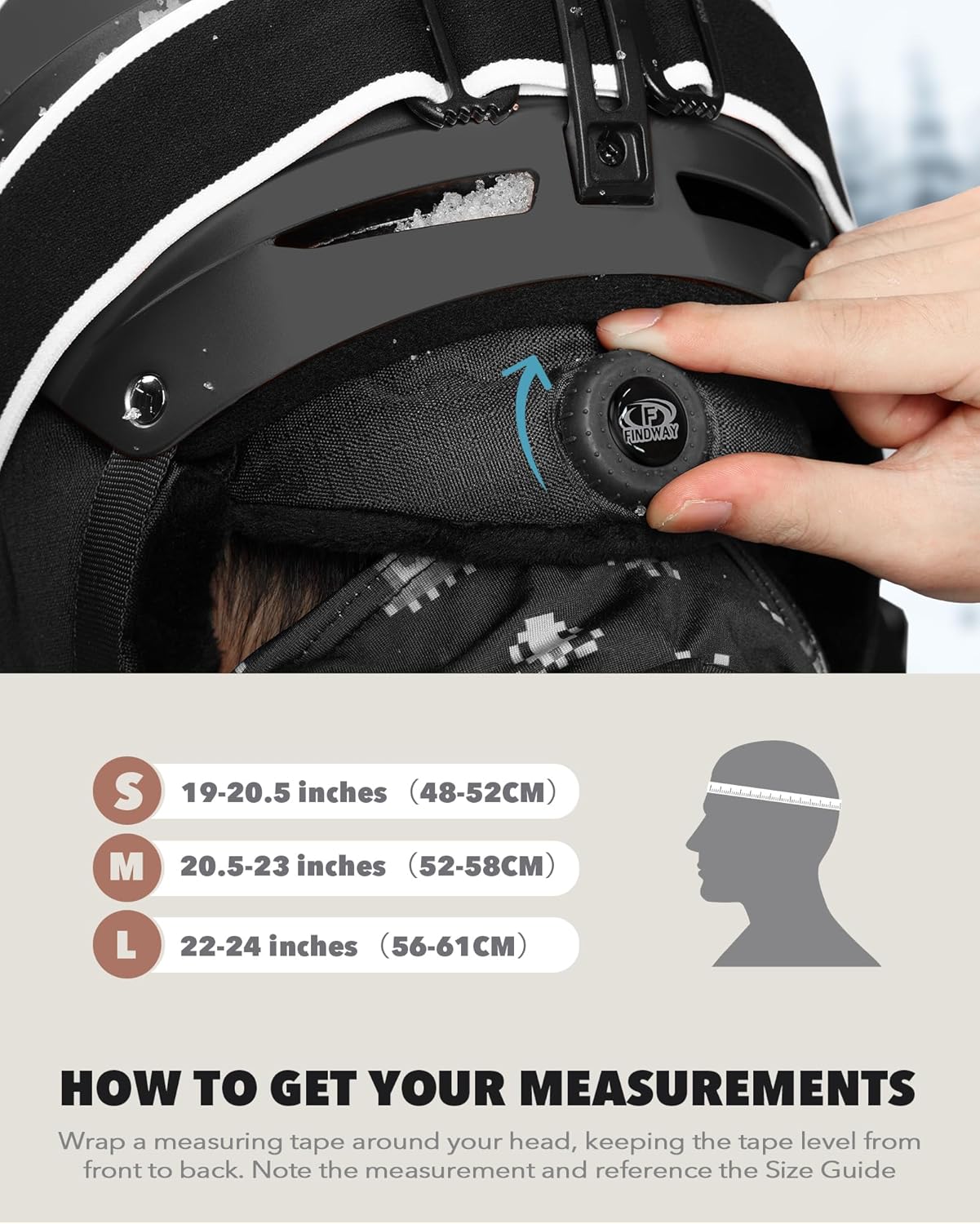 Findway Ski & Snowboard Helmet