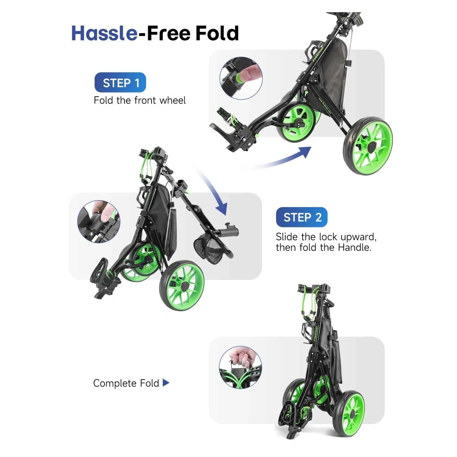 Findway Golf Push Cart P1