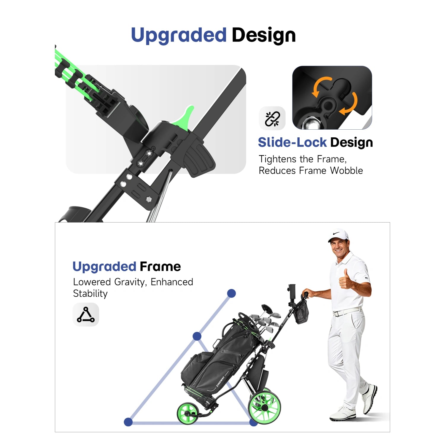 Findway Golf Push Cart P1