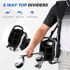 findway golf stand bag with 5 way top dividers