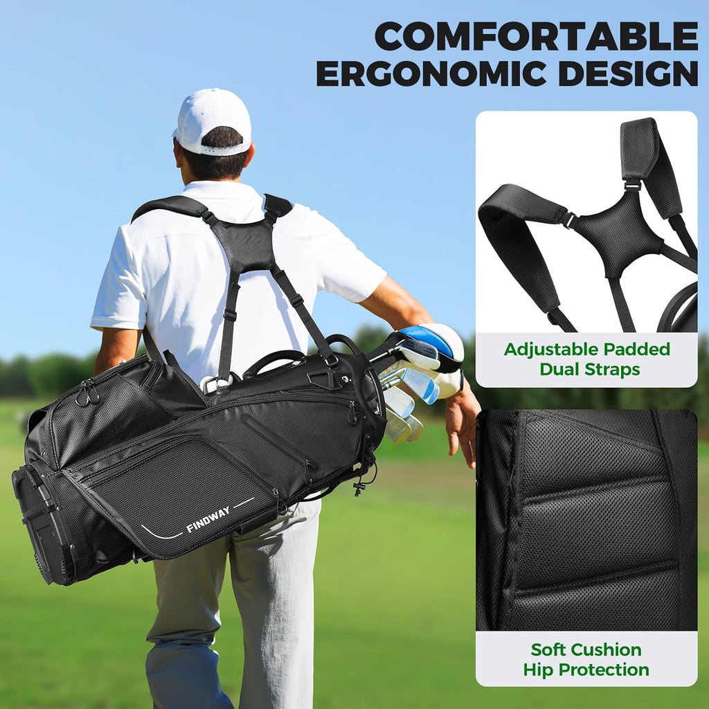 Findway 14-Way Golf Stand Bag