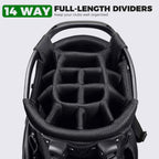 Findway 14-Way Golf Stand Bag