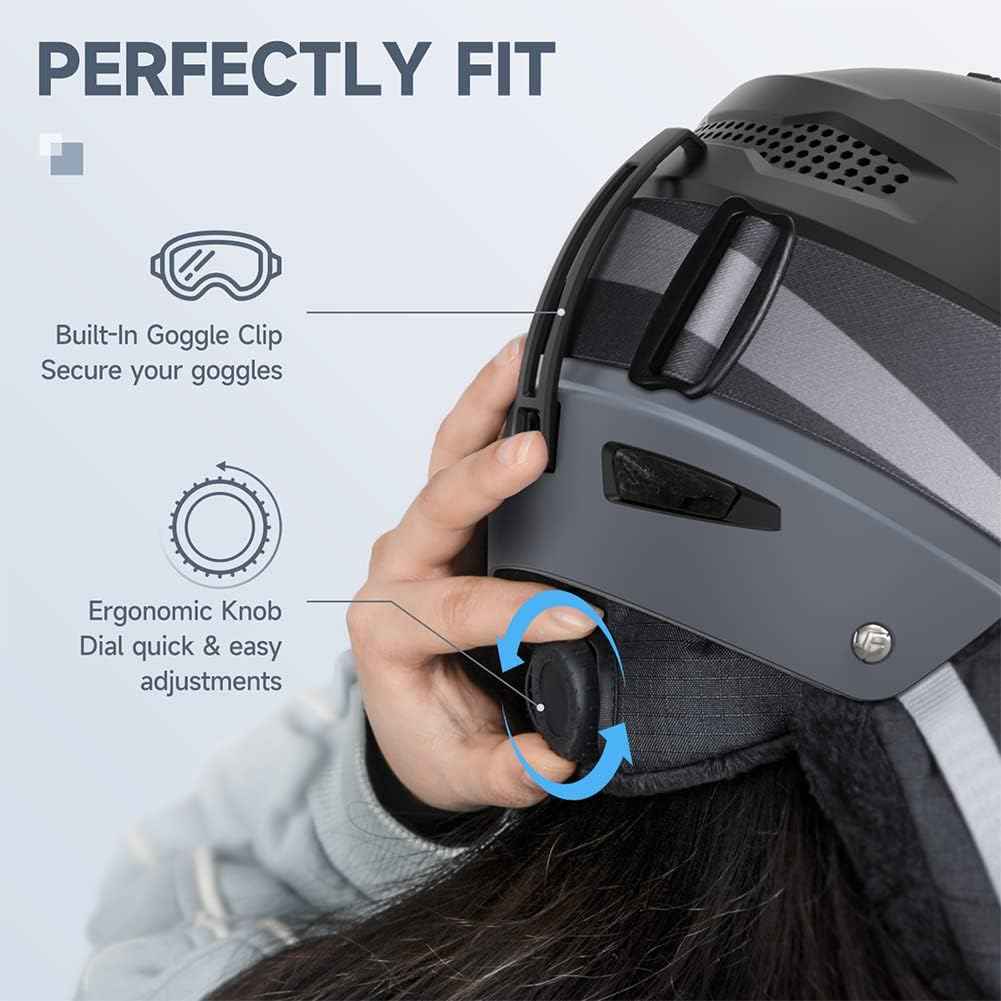 Findway Multi‑Use Helmet for Skiing, Skating & Cycling