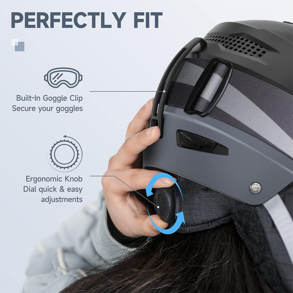 Findway Pro Ski & Snowboard Helmet