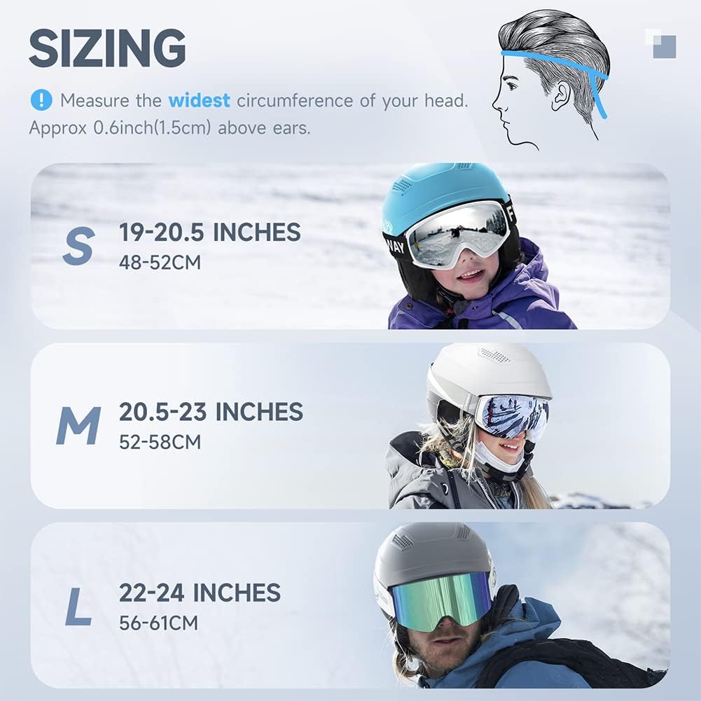 Findway Pro Ski & Snowboard Helmet